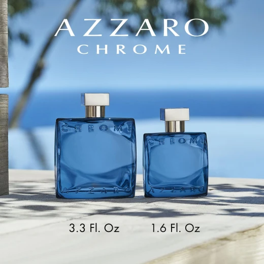 عطر أزارو كروم للرجال 100 مل عطر يدوم طويلاً برائحة عطرية منعشة - أزارو - Image 2