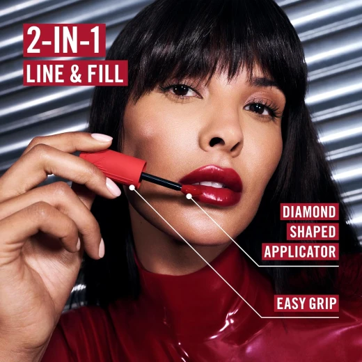 Rimmel Thrill Seeker Lip Latex 250 Main Character Ultra Smooth Finish Long Lasting Transfer Proof Lipstick - Rimmel London - Image 7