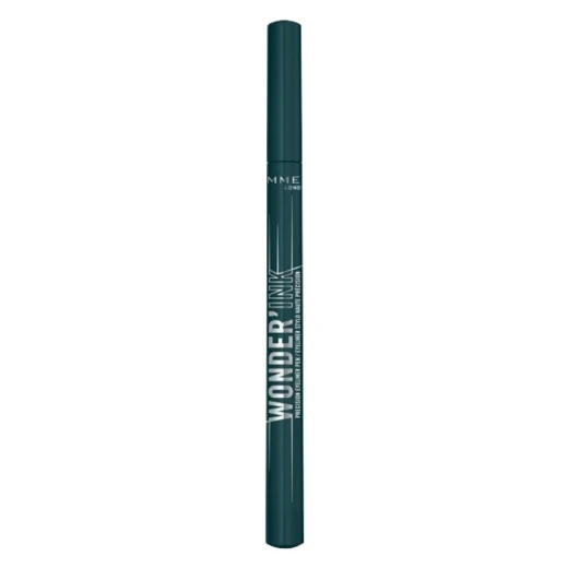 Rimmel Wonder'Ink Velvet Eyeliner Pen Matte Finish Green Makeup Long Lasting Waterproof Precision Eye Liner Rimmel Wonder'Ink Velvet Eyeliner Pen Matte Finish Green Makeup Long Lasting Waterproof Precision Eye Liner