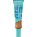 Rimmel Kind + Free Skin Tint Foundation Latte 410 Hydrating Makeup for Sensitive Skin 30ml Natural Dewy Finish - Rimmel London