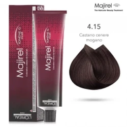 Loreal Majirel Professional Hair Color 4.15 Ash Brown Rich Shine Long Lasting Vibrant Finish