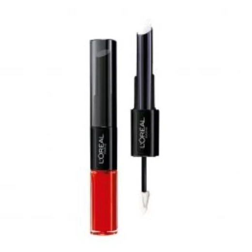 L'Oreal Paris Infallible Rouge Lipstick Bold Red Shade 506 Long Lasting Comfortable Wear L'Oreal Paris Infallible Rouge Lipstick Bold Red Shade 506 Long Lasting Comfortable Wear