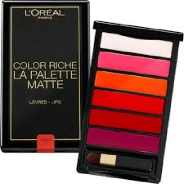 Loreal Color Riche Eye Shadow Palette No. 01 Bold Versatile Blendable Shades for Multiple Eye Looks - LOREAL