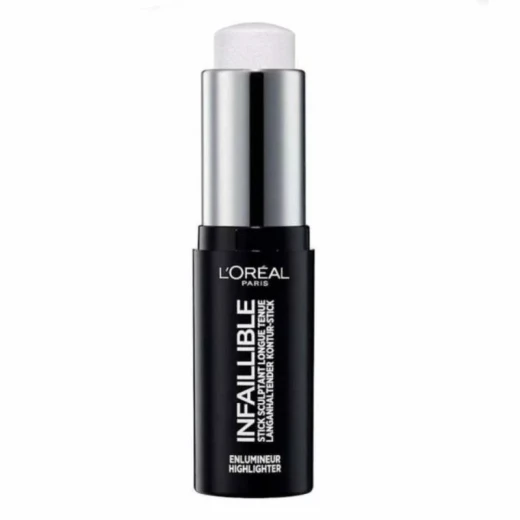 L'Oreal Paris Infallible Highlighter Stick 500 Frozen for Radiant Glow and Defined Features L'Oreal Paris Infallible Highlighter Stick 500 Frozen for Radiant Glow and Defined Features