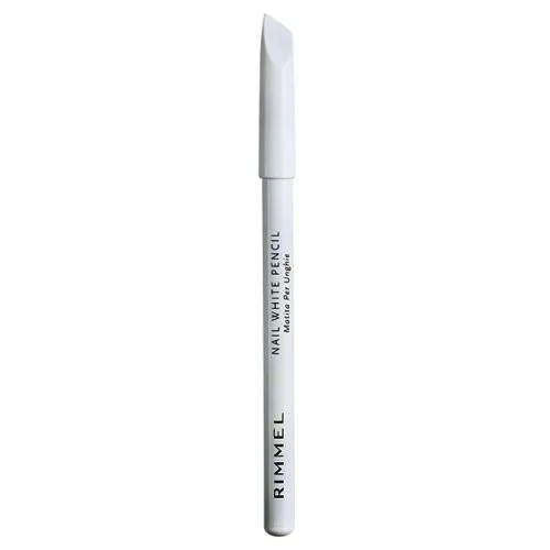 Rimmel White Nail Pencil for French Manicure Effect and Nail Tip Brightening