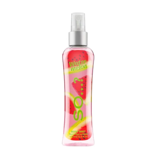 So Watermelon Body Mist Refreshing Fruity Fragrance 100 ml for Daily Use and Travel So Watermelon Body Mist Refreshing Fruity Fragrance 100 ml for Daily Use and Travel