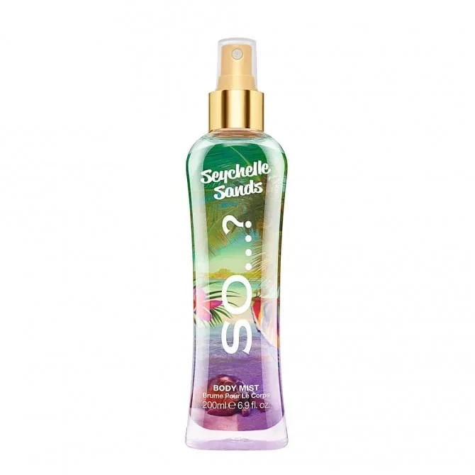 So Seychelles Sand Body Mist Refreshing Island Inspired Fragrance 200 ml - So