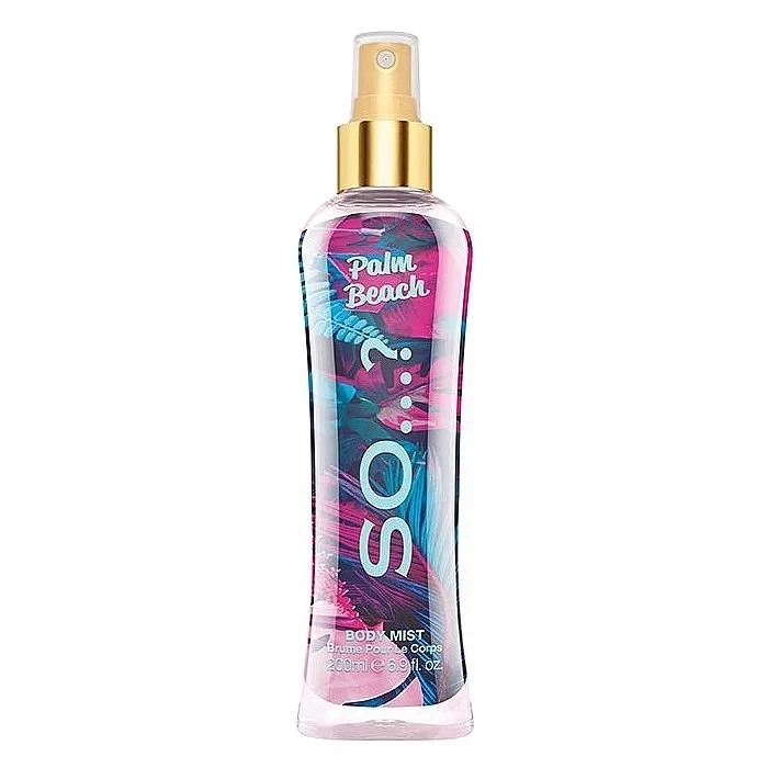 So Palm Beach Body Mist Refreshing Fragrance 200 Ml For Everyday Wear - So
