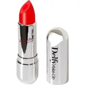 Delfy Gold Duo Formula 1 Lipstick Rich Pigmented Color Buildable Coverage for Defined Lips - Delfy