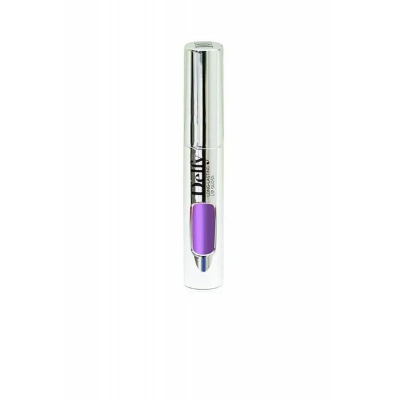 Delfy Lipfix Metallic Liquid Lipstick Bold Foil Finish Mercury Shade Long Lasting - Delfy