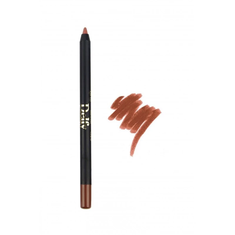 Delfy Waterproof Lip Liner 030 Long Lasting Smudge Proof Defines Lips - Delfy