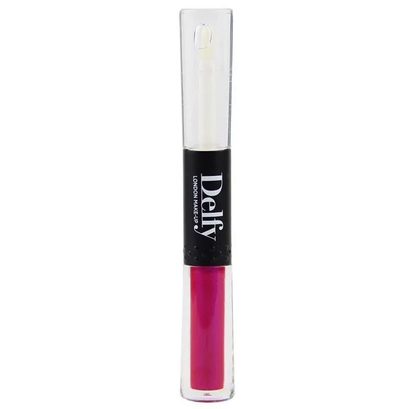 Delfy Liquid Lipstick Mix and Match for Custom Lip Looks Glossy Finish - Delfy