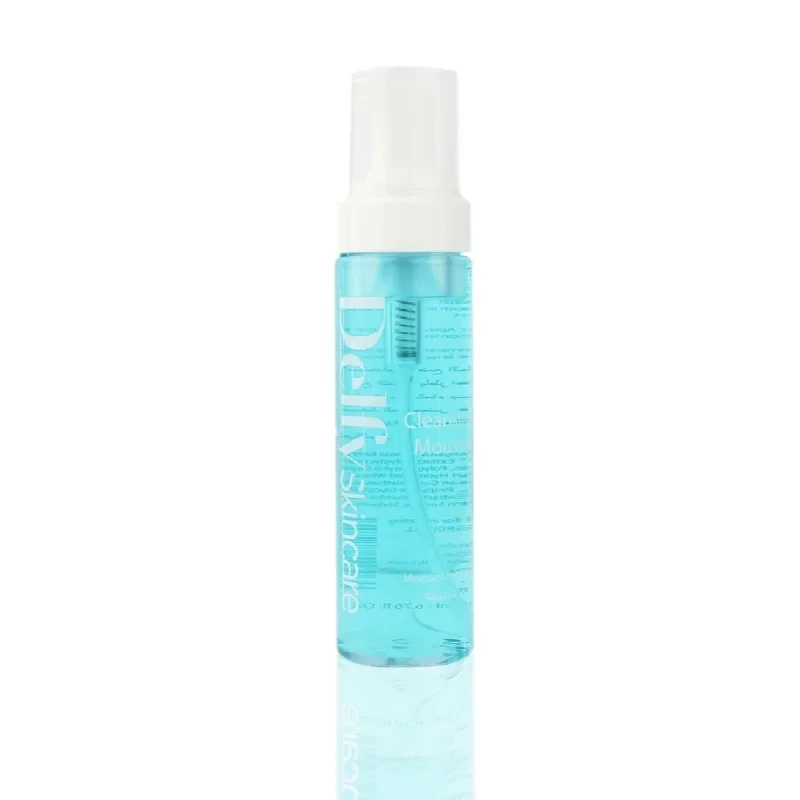 Delfy Cleansing Mousse for Face A Gentle Foaming Facial Cleanser Effectively Removes Daily Impurities Excess Oil and Makeup Residue for Fresh and Clean Skin Ideal for AM PM Use - Delfy