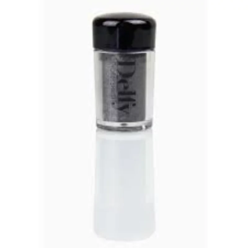 Delfy Pigment Graphite Intense Buildable Makeup Color for Eyes and Face with High Pigment Payoff and Versatile Application for Everyday and Professional Use - Delfy