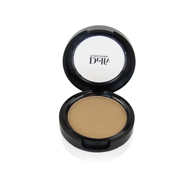 Delfy Mono Eyeshadow Luminous Gold Metallic Finish Long-Lasting Shimmer for Radiant Eyes - Delfy
