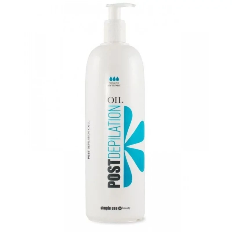 Simply Use Post Depilation Oil for Gentle Wax Residue Removal and Skin Soothing - Simply use