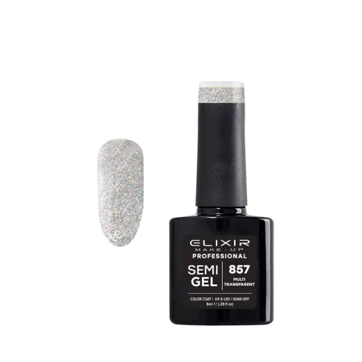 Elixir Gel Nail Polish 8ml Shade 857 for Glossy Professional Manicure Elixir Gel Nail Polish 8ml Shade 857 for Glossy Professional Manicure