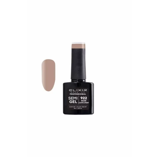 Elixir Gel Nail Polish 8ml Shade 922 for Rich Pigment and Glossy Salon Finish Elixir Gel Nail Polish 8ml Shade 922 for Rich Pigment and Glossy Salon Finish