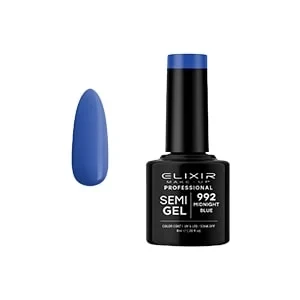 Elixir Gel Nail Polish 8ml Shade 992 for Salon Quality Manicures at Home. Rich Pigmented Color and Glossy Gel Finish, Long Lasting Wear with UV LED Curing for Professional Results. - Elixir