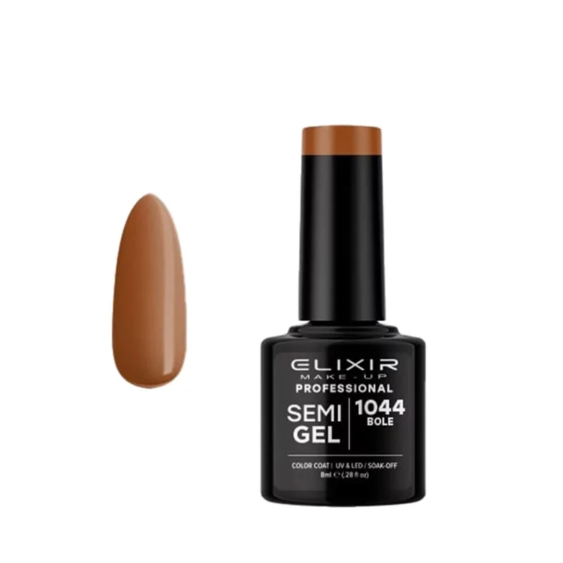Elixir Gel Nail Polish 8ml Shade 1044 for Professional and Home Manicures - Elixir