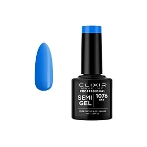 Elixir Gel Nail Polish 8ml Shade 1076 for Salon-Quality Glossy Finish Elixir Gel Nail Polish 8ml Shade 1076 for Salon-Quality Glossy Finish