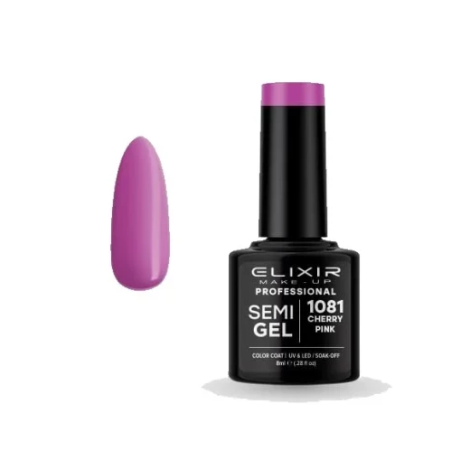 Elixir Gel Nail Polish 8ml Shade 1081 for Rich Color Payoff and Glossy Salon Finish Elixir Gel Nail Polish 8ml Shade 1081 for Rich Color Payoff and Glossy Salon Finish