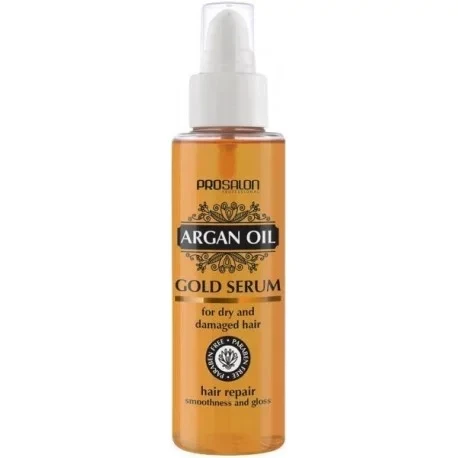 Chantal Prosalon Argan Oil Hair Serum for Smoothness Shine and Frizz Control 100 Ml - Chantal