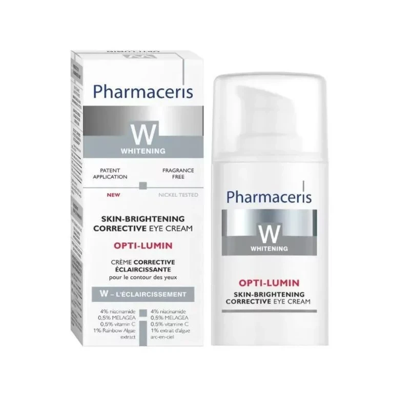 Pharmaceris W Opti-Lumin Skin Brightening Corrective Eye Cream 15 ml for Dark Circles and Uneven Tone - Pharmaceries