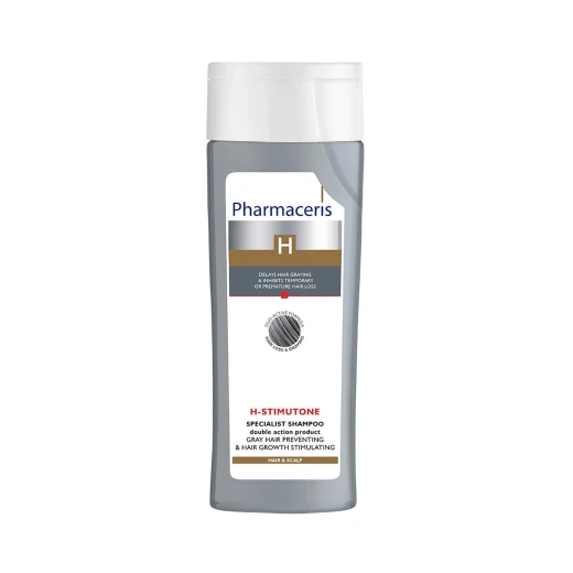 Pharmaceris H Shampoo Grey Hair Preventing and Hair Growth Stimulating for Fuller Healthier Hair Pharmaceris H Shampoo Grey Hair Preventing and Hair Growth Stimulating for Fuller Healthier Hair