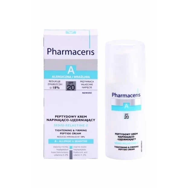 كريم فارماسيرس سينسي ريلاستين إي بالببتيد المرطب لتعزيز المرونة والثبات وترطيب يومي - PHARMACERIES