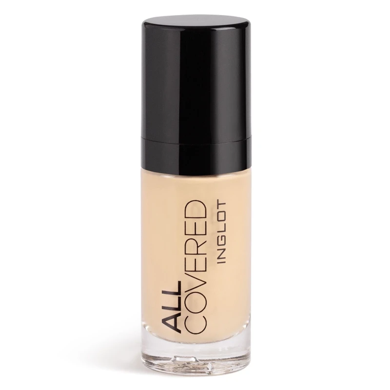 Inglot All Covered Face Foundation High Buildable Coverage Smooth Unified Finish Shade LC 011 - Inglot