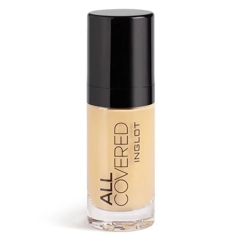 Inglot All Covered Face Foundation LW 003 Medium to High Buildable Coverage for Even Skin Tone - Inglot