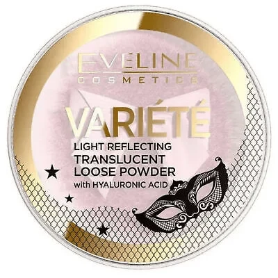 Eveline Variete Translucent Loose Light Reflecting Powder for Makeup Setting and Shine Control - Eveline