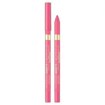 Eveline Variete Gel Eyeliner Pencil 09 Pink for Smooth Precise Definition and Vibrant Trendy Eye Looks - Eveline