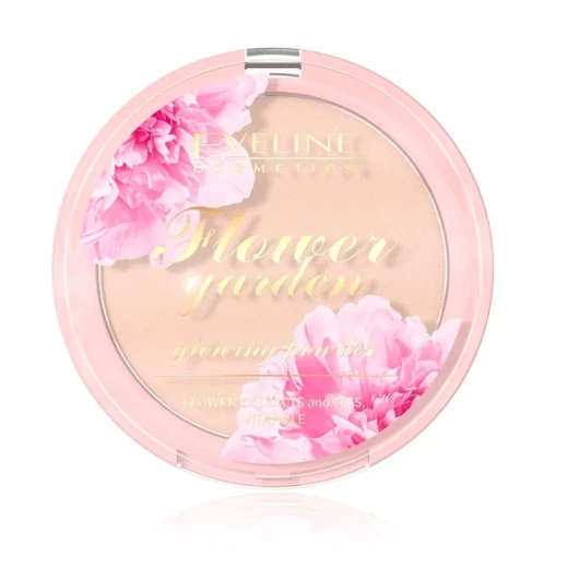 Eveline Flower Garden Daily Illuminating Glow Powder for a Soft Radiant Natural Finish that Sets Makeup and Refines Complexion Eveline Flower Garden Daily Illuminating Glow Powder for a Soft Radiant Natural Finish that Sets Makeup and Refines Complexion