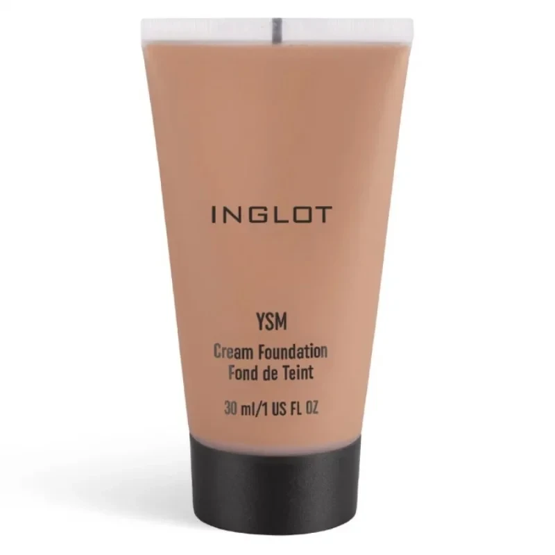 Inglot YSM Cream Foundation Natural Finish Buildable Coverage Shade 69 for Even Skin Tone - Inglot