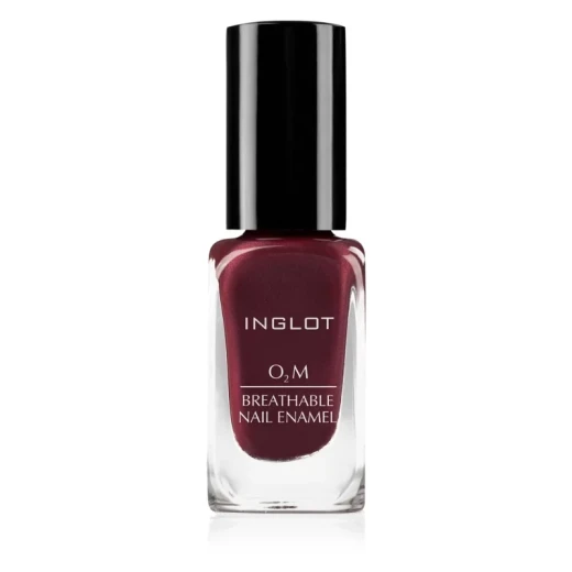 Inglot O2M Breathable Nail Enamel 637 Rich Color Glossy Finish Long-Lasting Manicure Inglot O2M Breathable Nail Enamel 637 Rich Color Glossy Finish Long-Lasting Manicure