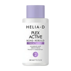 Helia-D Plex Active Bond Rebuild Hair Treatment for Damaged Hair Reduces Frizz and Split Ends Improves Shine and Manageability