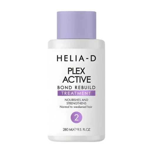 Helia-D Plex Active Bond Rebuild Hair Treatment for Damaged Hair Reduces Frizz and Split Ends Improves Shine and Manageability Helia-D Plex Active Bond Rebuild Hair Treatment for Damaged Hair Reduces Frizz and Split Ends Improves Shine and Manageability