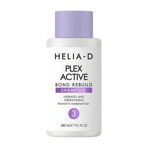Helia-D Plex Active Bond Rebuild Strengthening Shampoo for Damaged Hair Gentle Cleansing and Shine Enhancement 300ml Helia-D Plex Active Bond Rebuild Strengthening Shampoo for Damaged Hair Gentle Cleansing and Shine Enhancement 300ml