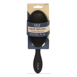 Cala Men's Hair Brush Black for Everyday Grooming Detangling and Styling