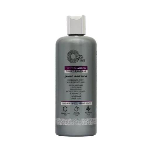 Oplus Silver Shampoo for Blonde Grey and Highlighted Hair Neutralizes Yellow Tones 500 ml Oplus Silver Shampoo for Blonde Grey and Highlighted Hair Neutralizes Yellow Tones 500 ml