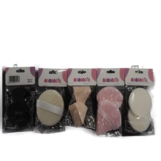 Carines Circle Makeup Puff Sponge for Smooth Even Foundation and Powder Application Carines Circle Makeup Puff Sponge for Smooth Even Foundation and Powder Application