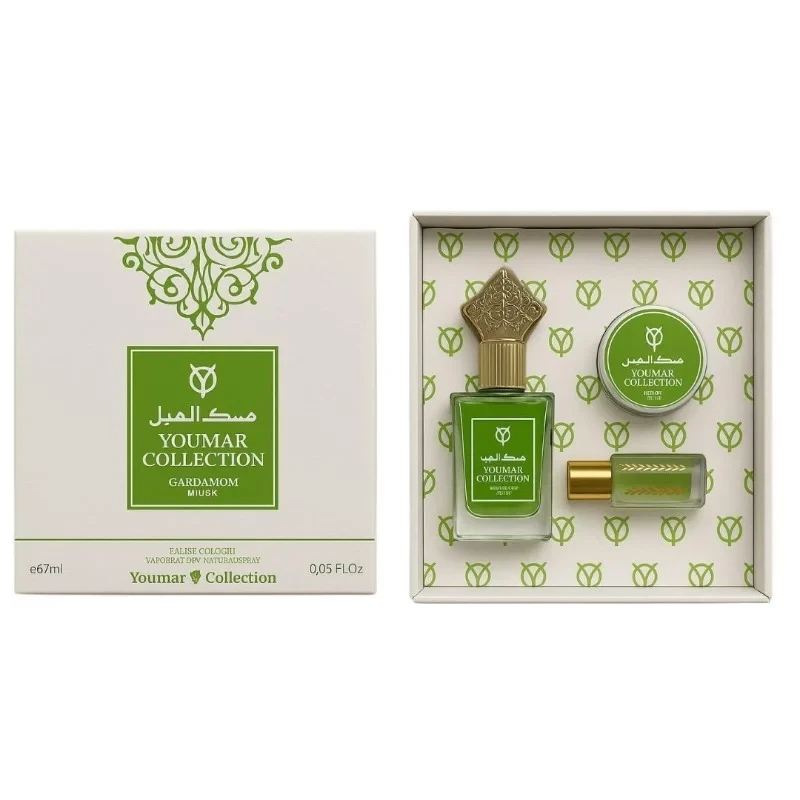 Yomar Collection Cardamom Musk Perfume 25 ml - Elegant Long-Lasting Scent for Men and Women - Yomar