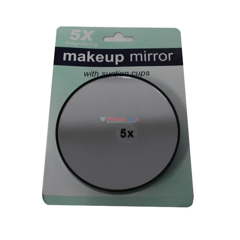 Compact 8.5 Cm Magnifying Mirror for Detailed Grooming and Makeup Application - piece