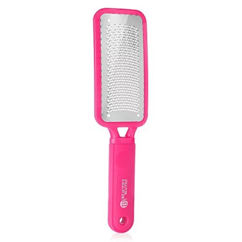 Premium Stainless Steel Foot File with Protective Case for Smooth Heels and Dead Skin Removal - Other collection