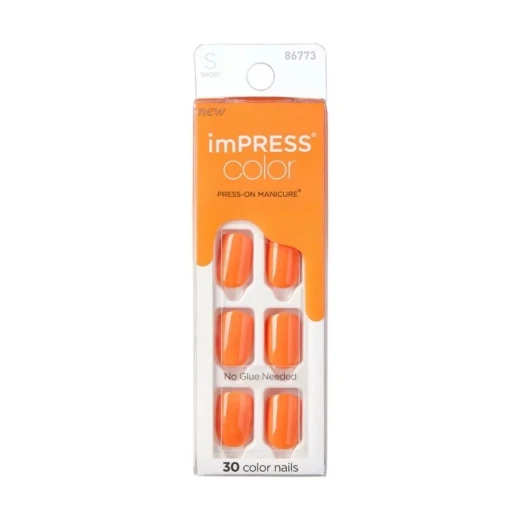 KISS Impress Color Sweet False Eyelashes Natural Finish Easy Application for Enhanced Volume and Length
