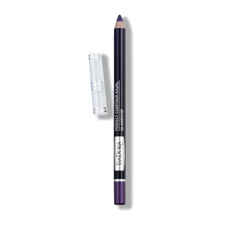 Isadora Perfect Contour Kajal Eyeliner 69 Deep Black Blendable for Smoky Eyes - Isadora