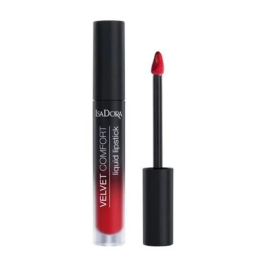 Isadora Velvet Comfort Liquid Lipstick 57 Rich Pigment Long-Lasting Matte Finish Isadora Velvet Comfort Liquid Lipstick 57 Rich Pigment Long-Lasting Matte Finish