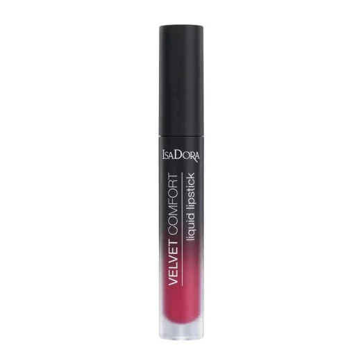 Isadora Velvet Comfort Liquid Lipstick Shade 60 Rich Color Velvety Finish Long Lasting Hydrating Isadora Velvet Comfort Liquid Lipstick Shade 60 Rich Color Velvety Finish Long Lasting Hydrating